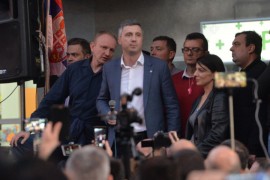 Protest završen, demonstranti zahtijevaju da se uhapšeni puste do ...