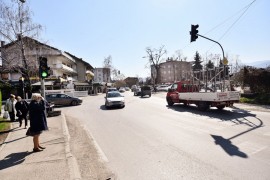 Počela izgradnja kružnog toka na Laušu