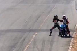 Motociklisti se potukli usred trke