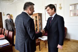 Radojičić sa Nelsonom: Uspješna saradnja grada i međunarodnih ...