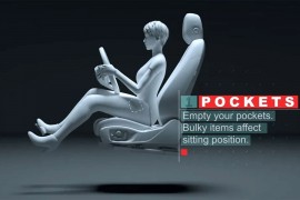 Kako ispravno sjediti za volanom automobila?