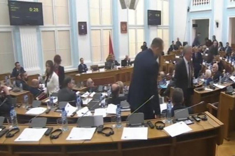 Incident u crnogorskoj Skupštini: "Sram vas bilo, crveni tepih ste postavili za teroristu"