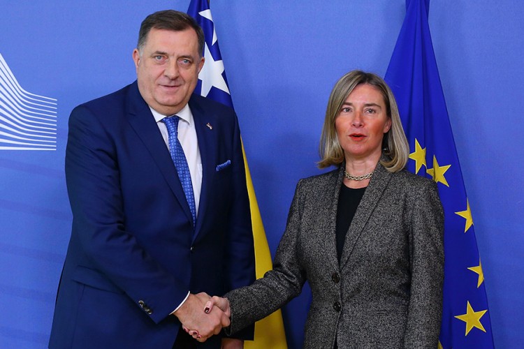 Dodik danas u Briselu