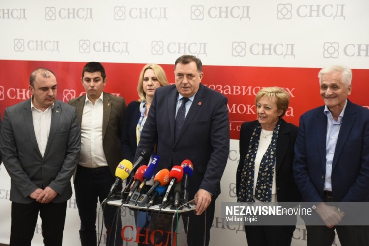 Dodik: SNSD neće ići ni u kakvu koaliciju sa SDA