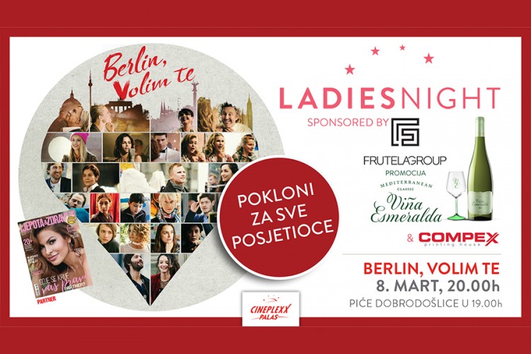Cineplexx Palas: Dan žena uz film "Berlin, volim te"