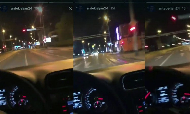 U Zagrebu vozio 230 km/h "kroz crveno" i objavio na Facebook