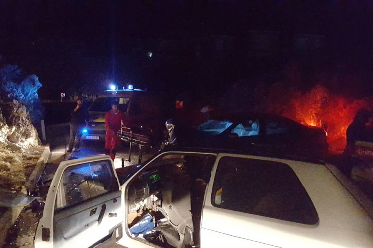 Zbog sudara obustavljen saobraćaj na dionici puta Trebinje - Dubrovnik