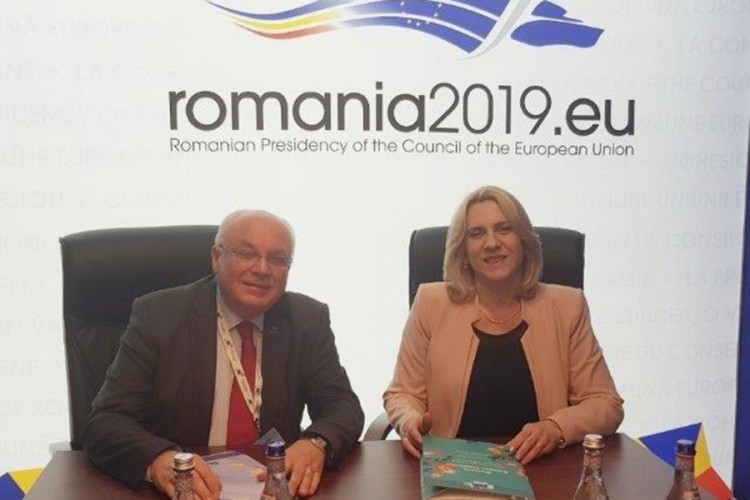 Cvijanovićeva u Bukureštu: Razmjena iskustava u vezi pristupa EU fondovima