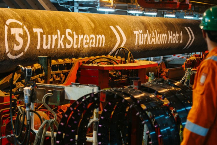 Morski dio "Turskog toka" spojen s obalnim
