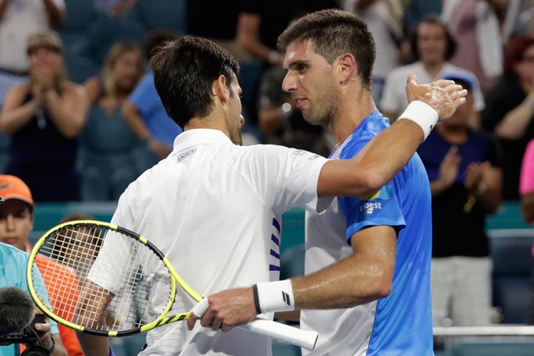 Ðoković bolji od Delbonisa, sledi Bautista-Agut
