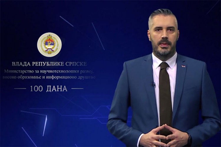 Rajčević na originalan način obilježio 100 dana rada svog ministarstva