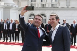 Tokom susreta Ciprasa i Zaeva izotavljene himne
