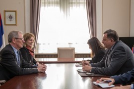 Dodik i Hagelberg: BiH želi razviti stabilan sistem privrede