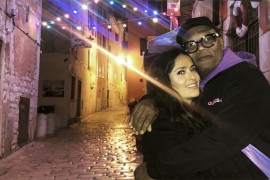 Selma Hajek i Samjuel L. Džekson snimaju film u Rovinju