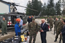 Britanija uručila donaciju za dva helikopterska skvadrona OS BiH
