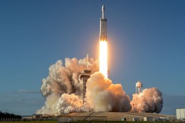 Najsnažnija raketa u prvoj komercijalnoj misiji