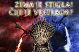 Zima je stigla! Zaradi na Igri prijestolja!
