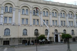 Očišćena zgrada Gradske uprave u Banjaluci