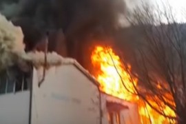 Veliki požar u stolarskoj radnji u Širokom Brijegu, šteta ogromna
