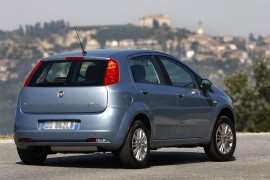 Ukraden fiat punto
