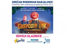 Povodom Dana grada Cinestar vas nagrađuje sa 250 ulaznica