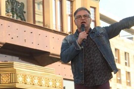 Na protestu u Beogradu, saopšten "tim za pregovore"