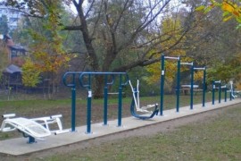 Teretana na otvorenom u Drvaru