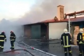 Požar u fabrici papira u Hrvatskoj