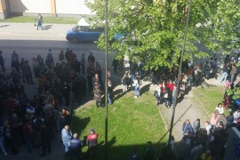 Skup podrške Draganu Bogdaniću u Tesliću