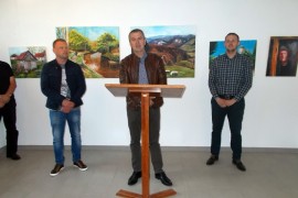 Otvorena izložba slika Gorana Čupića
