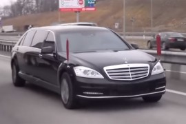 Snimljena Kimova limuzina u Vladivostoku