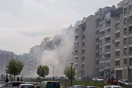 Eksplozija plinske boce u Tuzli