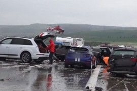 Veliki lančani sudar u Njemačkoj, povrijeđeno 25 osoba