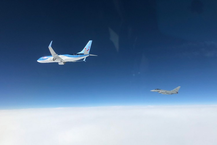 Prva misija NATO-a na nebu Crne Gore: Presretnut avion koji se kretao iz pravca Hrvatske