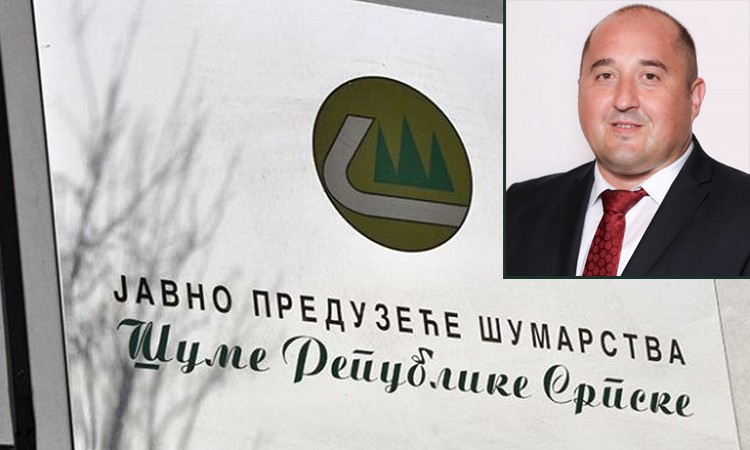 Gojković novi v.d. direktora JP Šume RS