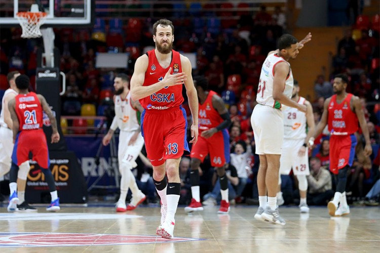 CSKA trojkama razbio Baskoniju