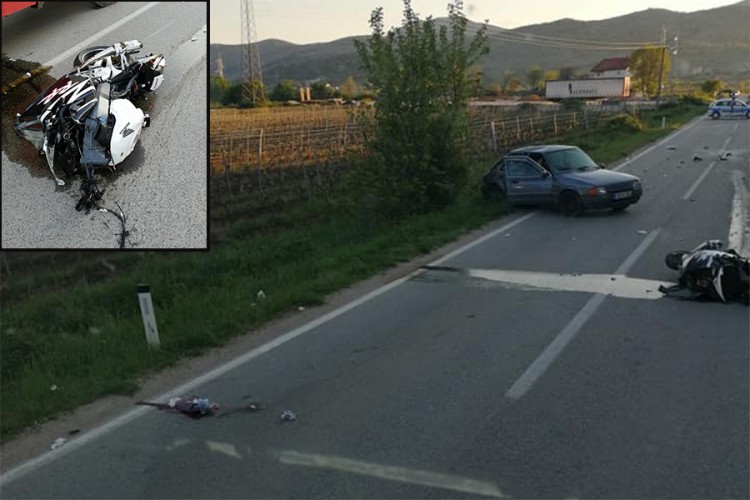 Povrijeđen motociklista u sudaru sa fordom