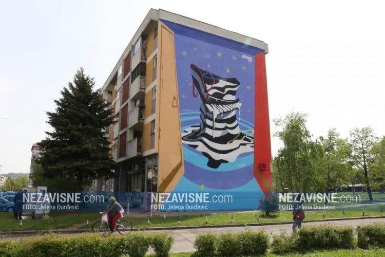 Banjaluka polako dobija aleju murala