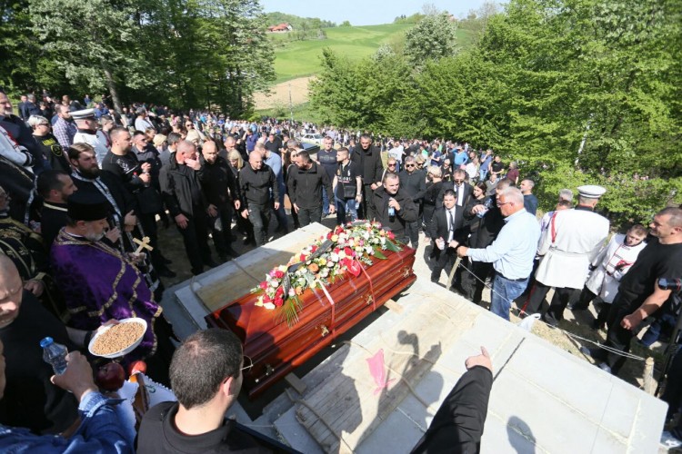 Sahranjen Slaviša Krunić