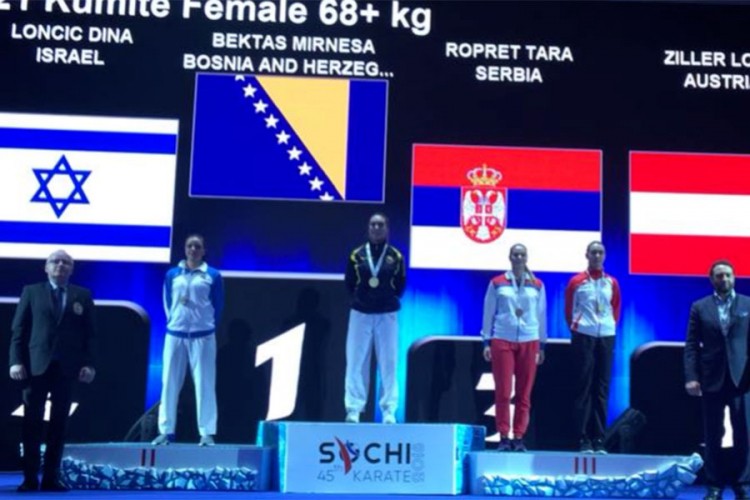 Bh. karatisti na Balkanijadi pobijedili ekipnog evropskog prvaka i viceprvaka