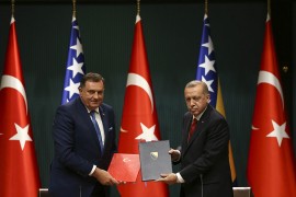 Erdoan organizovao radnu večeru u čast Dodika i Džaferovića