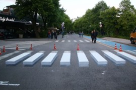 Sarajevo dobilo prvi 3D pješački prelaz