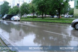 Zaboravio podignuti ručnu, završio na ulici