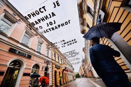 Citati ukrasili banjalučku Gospodsku ulicu
