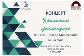 U petak koncert hora muzičke škole "Vlado Milošević"