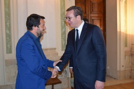 Vučić Salviniju: Važna nam je vaša podrška na EU putu
