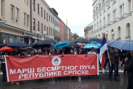 Marš "Besmrtnog puka" u Banjaluci