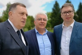Vučić, Mandić i Dodik razgovarali o situaciji u regionu