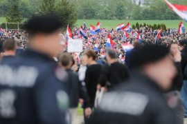 Jedno lice uhapšeno zbog nacističkog pozdrava u Blajburgu
