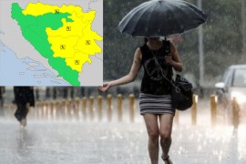 Upaljen žuti meteoalarm